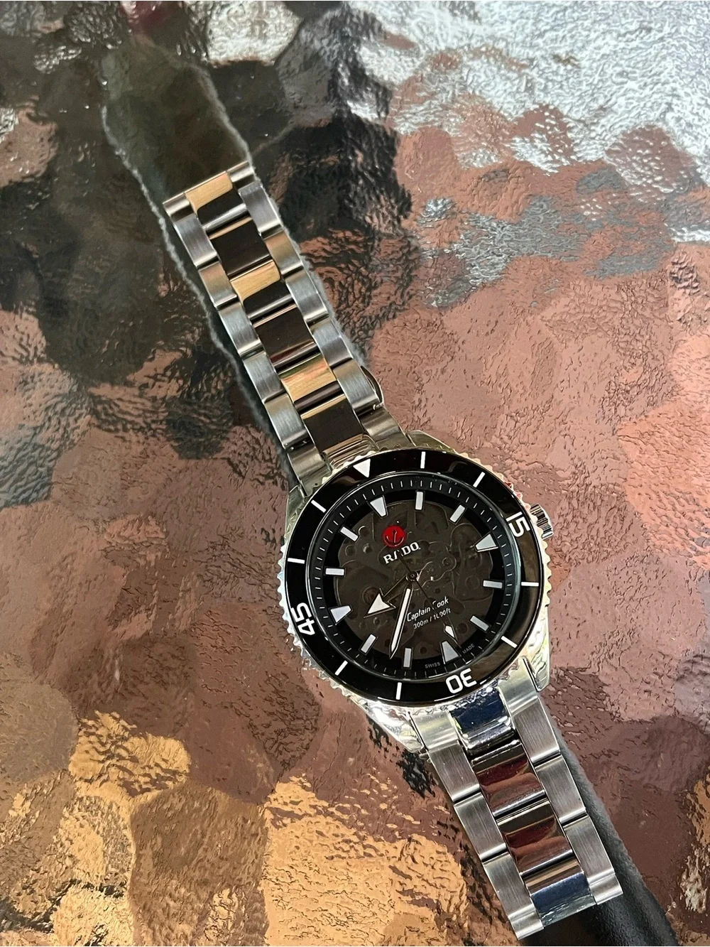 Rado Captain Cook Skeleton Automatic Gents Weistwatch